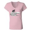 Women’s Jersey V-Neck Tee Thumbnail