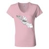 Women’s Jersey V-Neck Tee Thumbnail