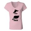 Women’s Jersey V-Neck Tee Thumbnail