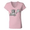 Women’s Jersey V-Neck Tee Thumbnail