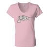 Women’s Jersey V-Neck Tee Thumbnail