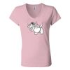 Women’s Jersey V-Neck Tee Thumbnail
