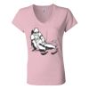 Women’s Jersey V-Neck Tee Thumbnail