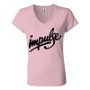 Women’s Jersey V-Neck Tee Thumbnail