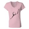 Women’s Jersey V-Neck Tee Thumbnail