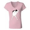 Women’s Jersey V-Neck Tee Thumbnail
