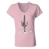 Women’s Jersey V-Neck Tee Thumbnail