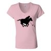 Women’s Jersey V-Neck Tee Thumbnail