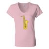 Women’s Jersey V-Neck Tee Thumbnail