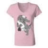 Women’s Jersey V-Neck Tee Thumbnail