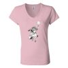Women’s Jersey V-Neck Tee Thumbnail