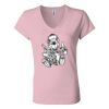 Women’s Jersey V-Neck Tee Thumbnail