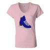 Women’s Jersey V-Neck Tee Thumbnail
