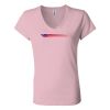 Women’s Jersey V-Neck Tee Thumbnail
