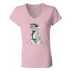 Women’s Jersey V-Neck Tee Thumbnail