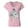 Women’s Jersey V-Neck Tee Thumbnail