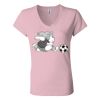 Women’s Jersey V-Neck Tee Thumbnail