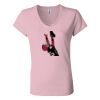 Women’s Jersey V-Neck Tee Thumbnail