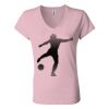 Women’s Jersey V-Neck Tee Thumbnail