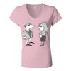 Women’s Jersey V-Neck Tee Thumbnail