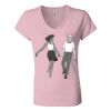 Women’s Jersey V-Neck Tee Thumbnail