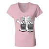 Women’s Jersey V-Neck Tee Thumbnail