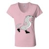 Women’s Jersey V-Neck Tee Thumbnail