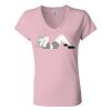 Women’s Jersey V-Neck Tee Thumbnail