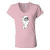 Women’s Jersey V-Neck Tee Thumbnail