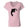 Women’s Jersey V-Neck Tee Thumbnail