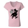Women’s Jersey V-Neck Tee Thumbnail