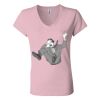 Women’s Jersey V-Neck Tee Thumbnail