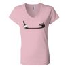 Women’s Jersey V-Neck Tee Thumbnail