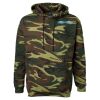 Unisex Camo Fleece Hoodie Sweatshirt Thumbnail
