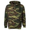 Unisex Camo Fleece Hoodie Sweatshirt Thumbnail