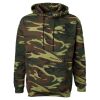 Unisex Camo Fleece Hoodie Sweatshirt Thumbnail
