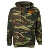 Unisex Camo Fleece Hoodie Sweatshirt Thumbnail