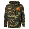 Unisex Camo Fleece Hoodie Sweatshirt Thumbnail