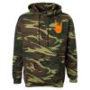 Unisex Camo Fleece Hoodie Sweatshirt Thumbnail