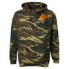 Unisex Camo Fleece Hoodie Sweatshirt Thumbnail