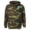 Unisex Camo Fleece Hoodie Sweatshirt Thumbnail
