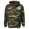 Unisex Camo Fleece Hoodie Sweatshirt Thumbnail