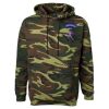 Unisex Camo Fleece Hoodie Sweatshirt Thumbnail
