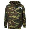 Unisex Camo Fleece Hoodie Sweatshirt Thumbnail