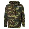 Unisex Camo Fleece Hoodie Sweatshirt Thumbnail