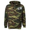 Unisex Camo Fleece Hoodie Sweatshirt Thumbnail
