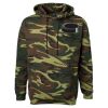 Unisex Camo Fleece Hoodie Sweatshirt Thumbnail