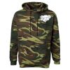 Unisex Camo Fleece Hoodie Sweatshirt Thumbnail