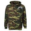 Unisex Camo Fleece Hoodie Sweatshirt Thumbnail