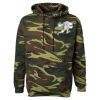 Unisex Camo Fleece Hoodie Sweatshirt Thumbnail
